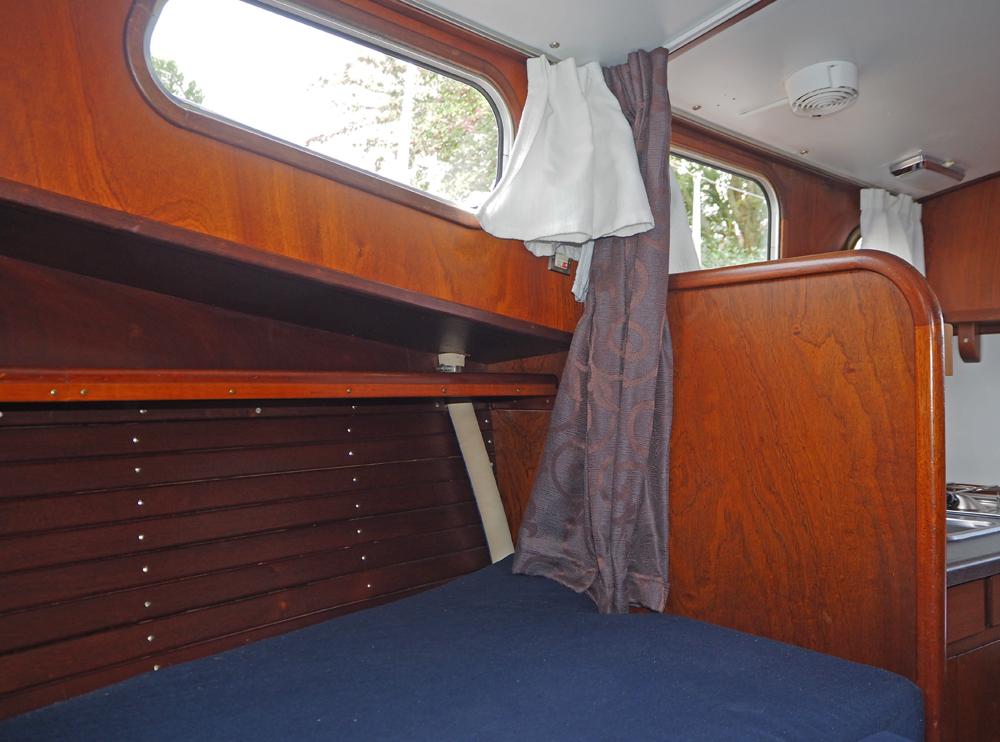 Cabin en avant, H&eacute;bergements